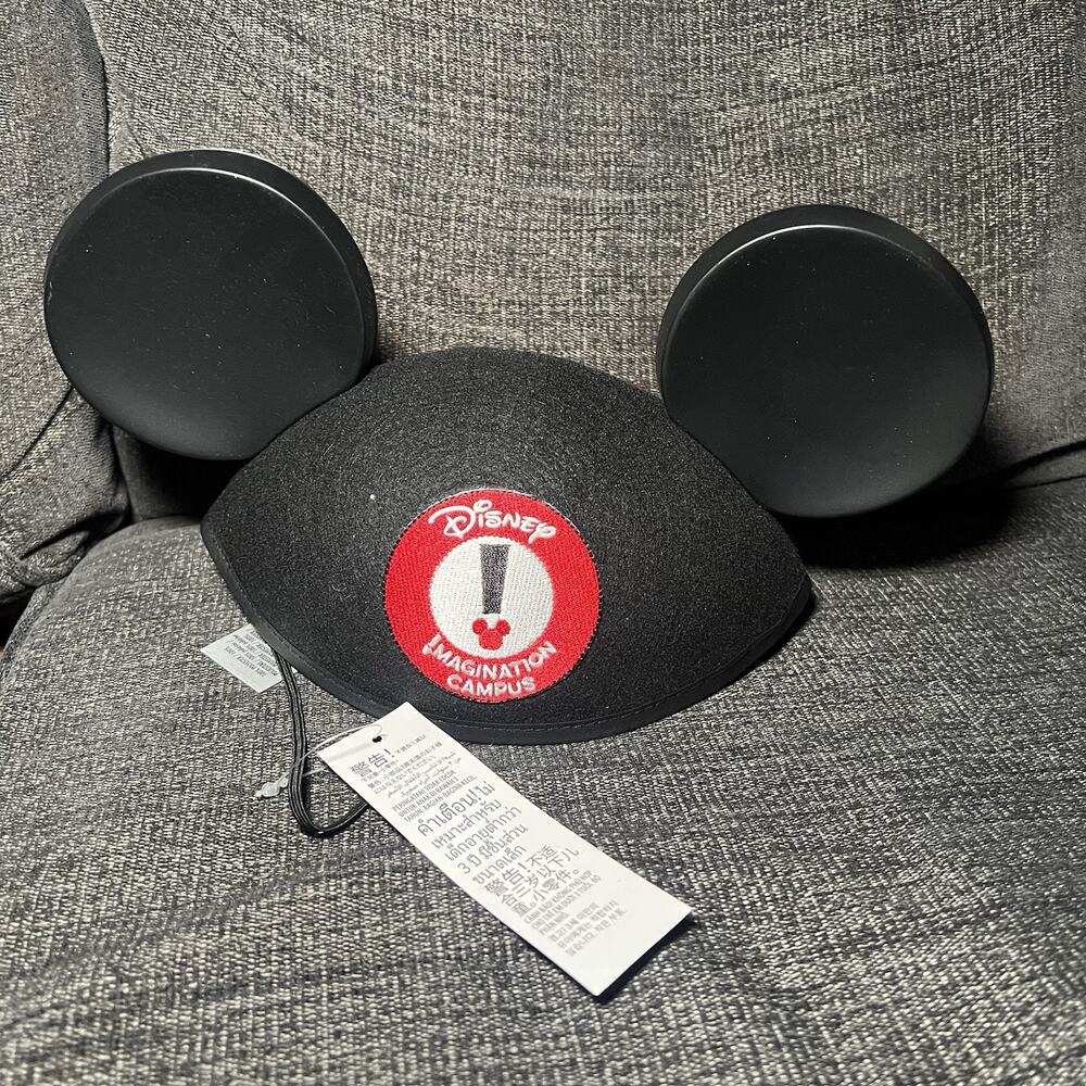 NEW Disneyland Disney Imagination Campus MICKEY MOUSE EARS HAT RARE